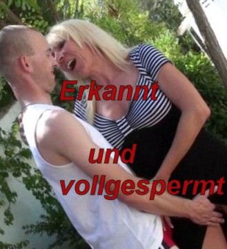 Erkannt und vollgespermt!