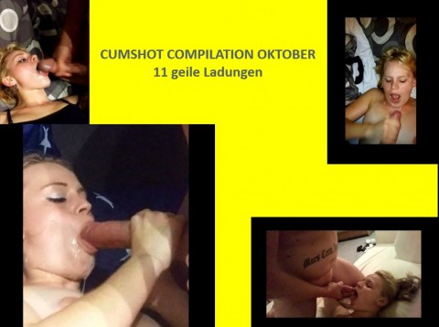 Cumshot Compilation Oktober