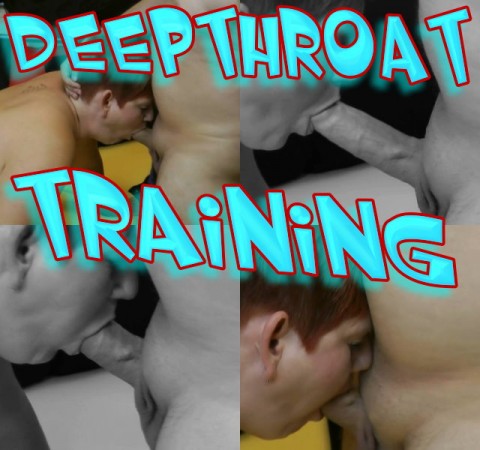 DEEPTHROAT Training mit Hausfreund