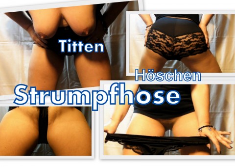 Strumpfhose Höschen Titten