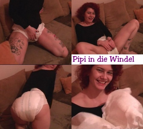 Pipi in die Windel