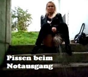 Pissen beim Notausgang