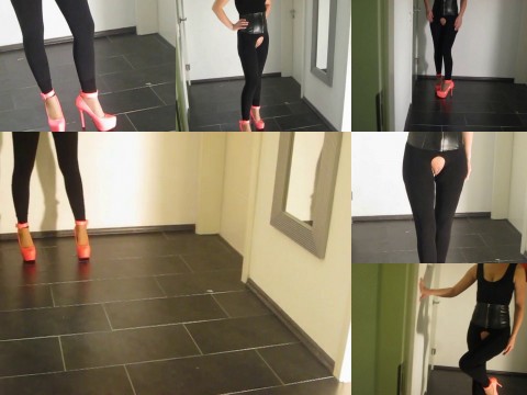 Ouverter 3D Body mit geilen Heels