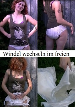 Windel wechseln im freien