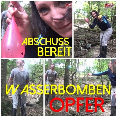 Abschuss bereit-Wasserbomben OPFER