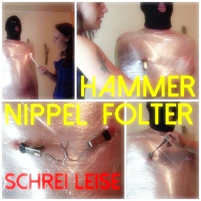 HAMMER Nippel FOLTER-schrei leise