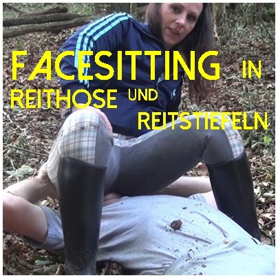 FACESITTING in Reithose und Reitstiefeln