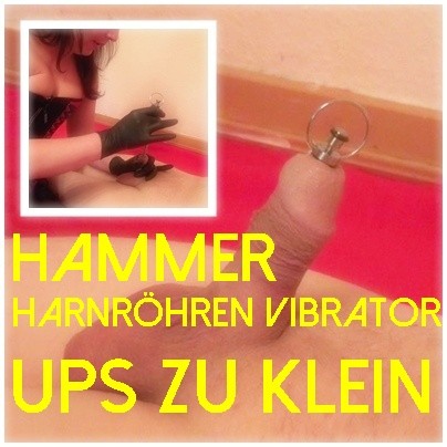 HAMMER Harnröhren Vibrator-ups zu klein