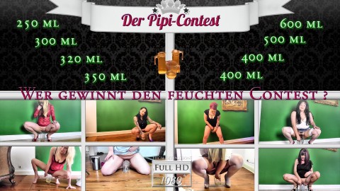 Der Pipi Contest - Wer gewinnt den feuchten Contest