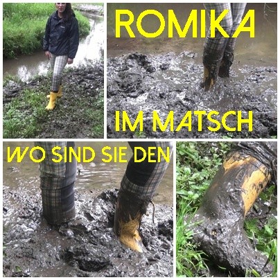 Romika im matsch-wo sind sie den