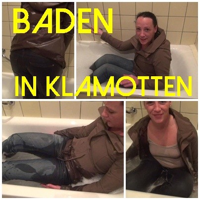 Baden in Klamotten