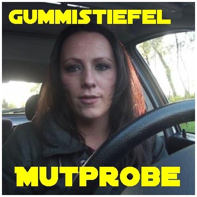 Gummistiefel Mutprobe- Brunnen