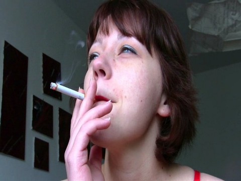 Smoking Girl für Klaus