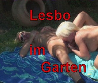 Lesbo im Garten