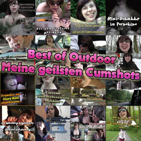 Best of Outdoor - Meine geilsten Cumshots (36 Clips)