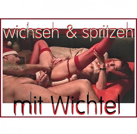 Weihnachts.Video - Wichsen und spritzen mit Wichtel