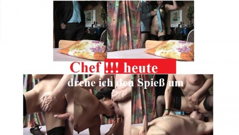 Chef !!! Heute drehe ich den Spieß um