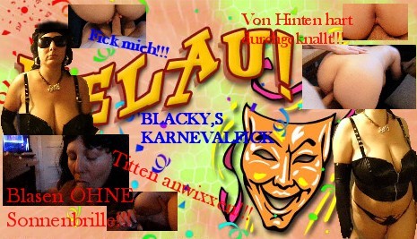 KARNEVALFICKEN mit SEXY-BLACKY