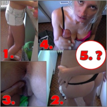 Extrem GEIL!!!In 5 Schritten zum Creampie!!