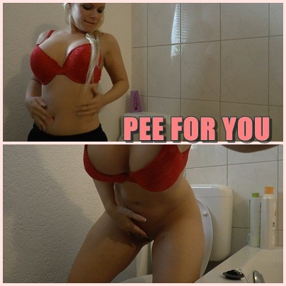 PEE FOR YOU!