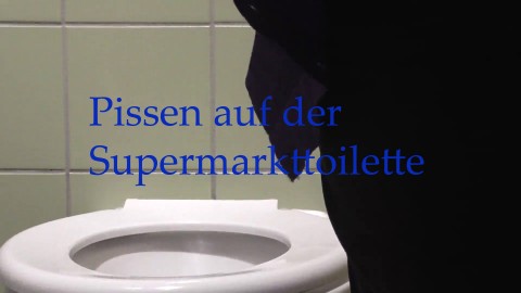 piss im supermarkt