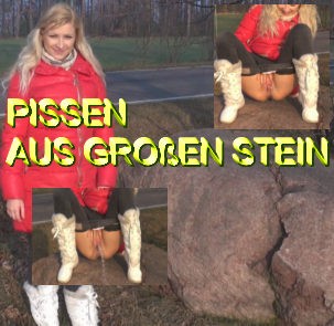 PISSEN AUS GROßEN STEIN