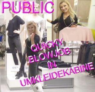 QUICKY BLOWJOB MIT COUSIN BEIM C&..LADEN