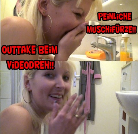 Outtake b. Videodreh!! Peinliche Muschifürze!!