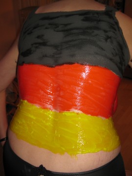 bodypainting Germany- Gold (Gelb)