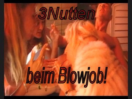 3rauchende Nutten beim Blowjob!