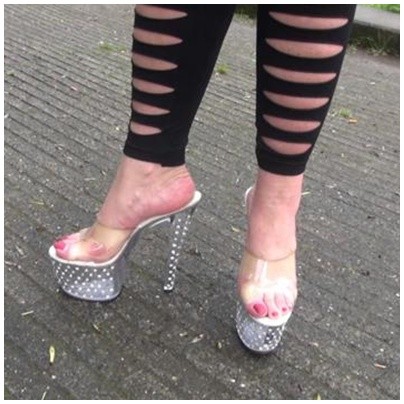 Fussfetischisten Traum Heels im walk