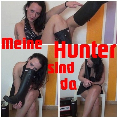 Mein Hunter sind da