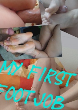 my first FOOTJOB