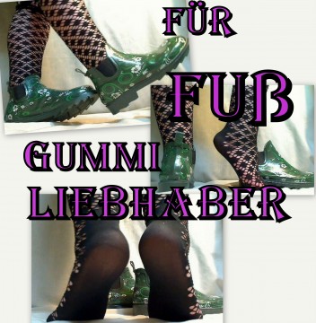 für Fuß Gummi liebhaber..