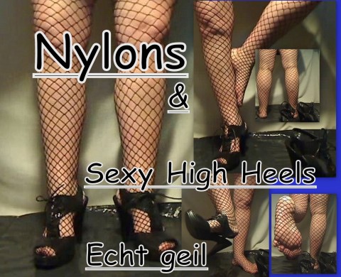 Nylons-Sexy High Heels..Echt geil - 2 !