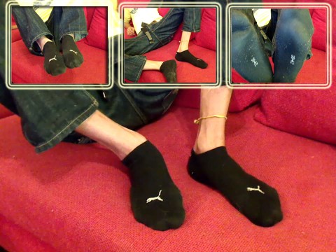 Schwarze  socken