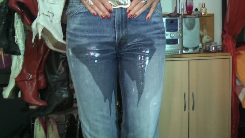 jeans und nylon piss 1