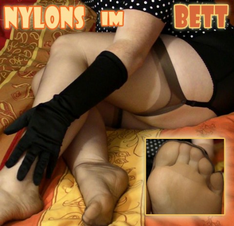 mit Nylons Im Bett