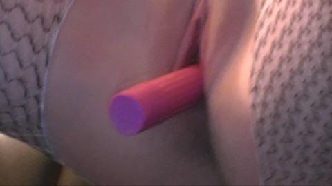 Dildo Befriedigung vor der Cam