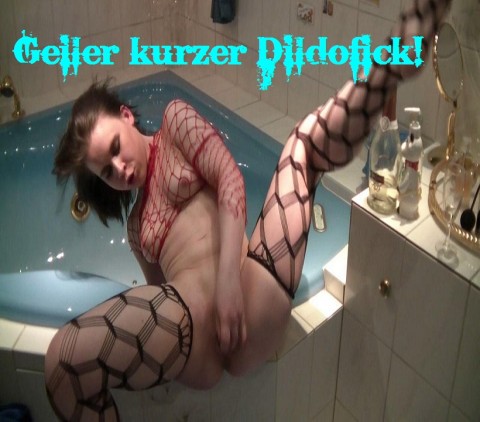 Geiler kurzer Dildofick!