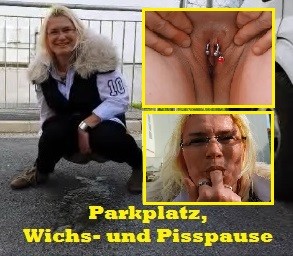 Parkplatz, Wichs- und Pisspause