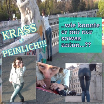 PEINLICH  Public die Jeans vollgepisst!