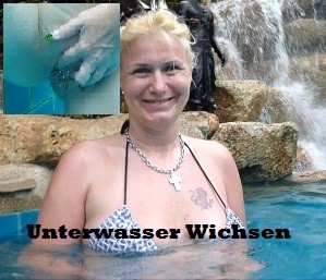 Unterwasser Wichsen