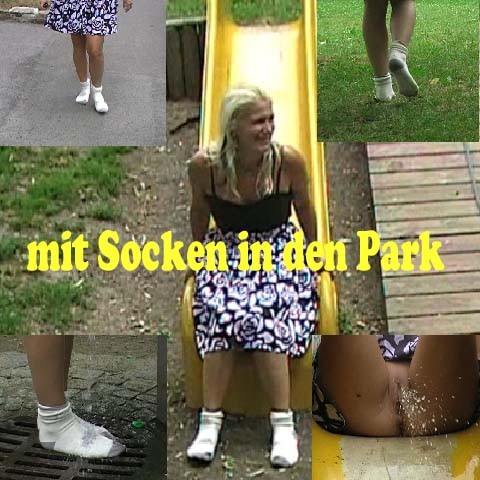 mit Socken in den Park!!