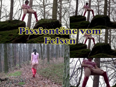 Pissfontaene vom Felsen