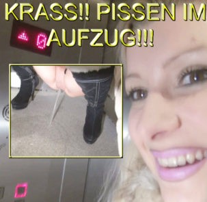 KRASS!! PISSEN IM AUFZUG!!!