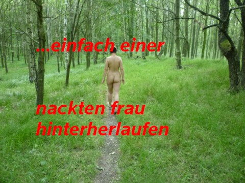 Steffi im Wald