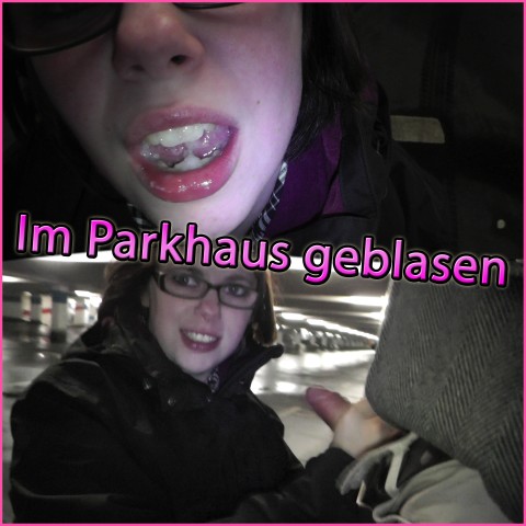 Im Parkhaus geblasen