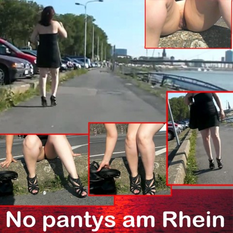 No Pantys am Rhein