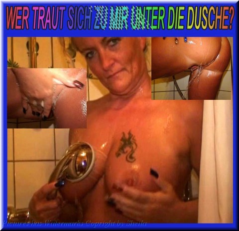 Wer traut sich zu mir unter die Dusche?